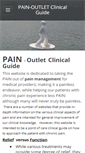 Mobile Screenshot of pain-outlet.info